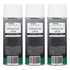 3x KOKA Struktur-Lack