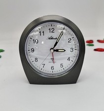 Atlanta 1824/4Funkwecker Wecker Funk Radio Controlled Schwarz Anthrazit WIE NEUE
