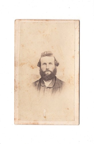 Cdv foto herrenportrait - foto,