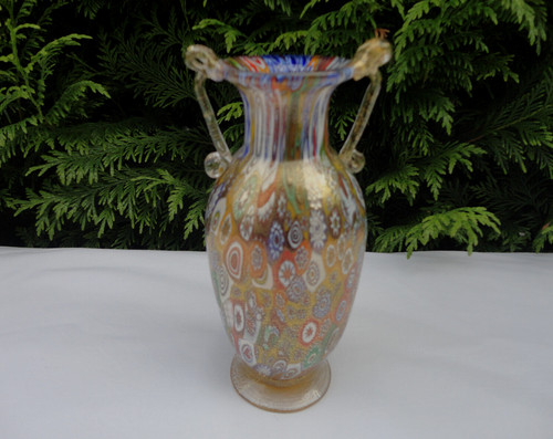 Seltene murano vase millefiori - murano,