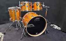 DW Performance Drumset Gold Sparkle ohne Snare USA / Batterie Schlagzeug