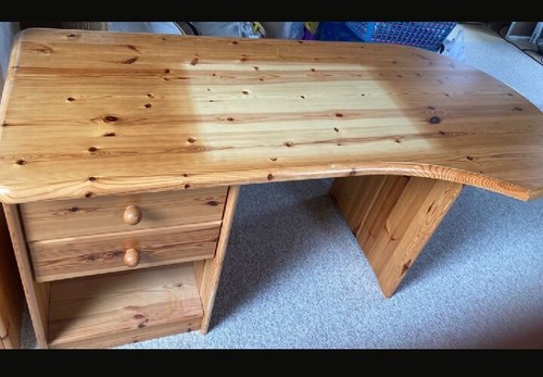 Schreibtisch aus holz - aus,