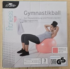 Gymnastikball 65 cm  KORALLE  Max. 120 kg