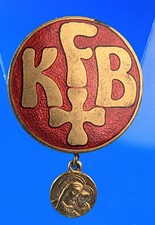Alte Anstecknadel K-F-B von