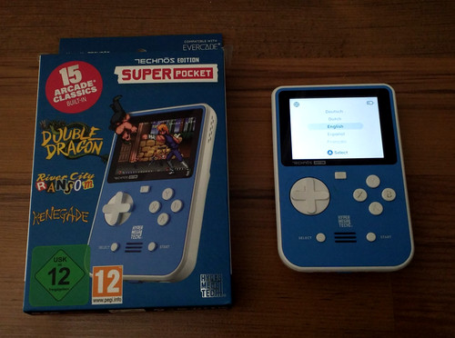 Evercade technos edition super - evercade,