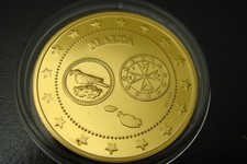 Goldmedaille 333er Gold, Malta