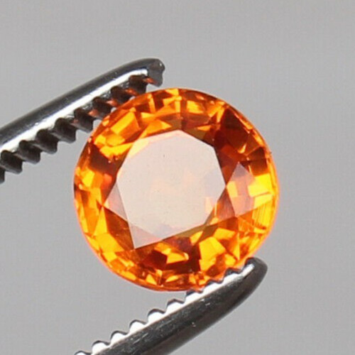 Aaa natürlicher orange saphir - aaa,