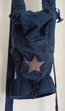 Baby Komforttrage Hoppediz Bondolino Plus, Blau m. Stern, Top Zustand