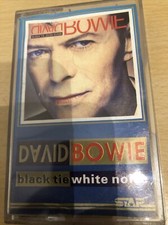 DAVID BOWIE   Black Tie White noise MC  tape Kassette