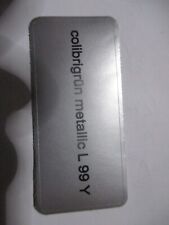 Aufkleber VW Käfer Bus Typ 3 4 T2 karmann golf grün metal L 99 Y Farbcode Nr.  1