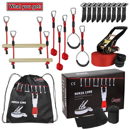 Ninja line set slackline für - set,