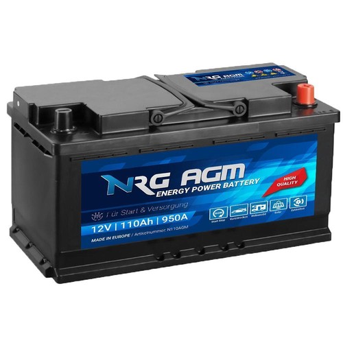 Agm autobatterie 110ah - agm,