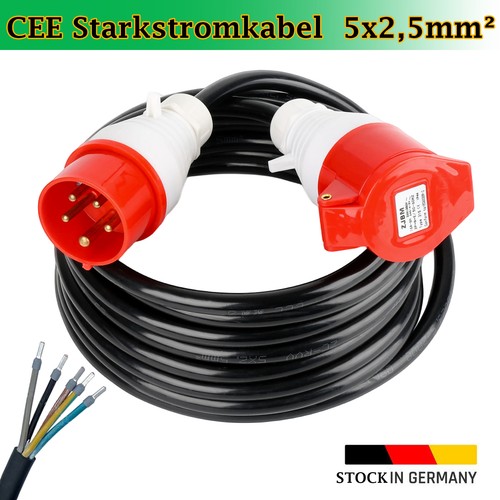 Cee starkstromkabel mit - mit,