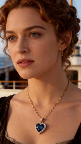 Titanic halskette edelstahl - titanic,