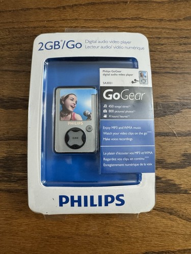 New philips gogear 2gb - gogear, mp3