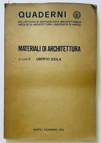 Architekturmaterialien 1973 - |,