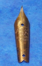 Vintage vergoldete Schreibfeder Marcor inoxydable Paris 160