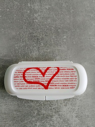 Tupperware dose mit herz - tupperware,,