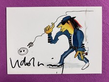 Udo Lindenberg AK Musik Autogrammkarte Unplugged Live original signiert 1