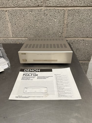 Denon poa f100 endstufe - endstufe, hifi