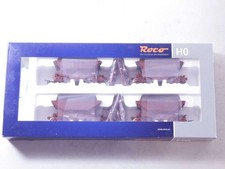»ROCO 67143 H0 DC · SET MIT 4 ERZWAGEN DER SJ · OVP«