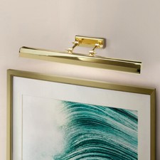 Messing Klassisch Bilderwandleuchte über dem Bild 4x40W/E14 18,6x65,2x11,9 [cm]