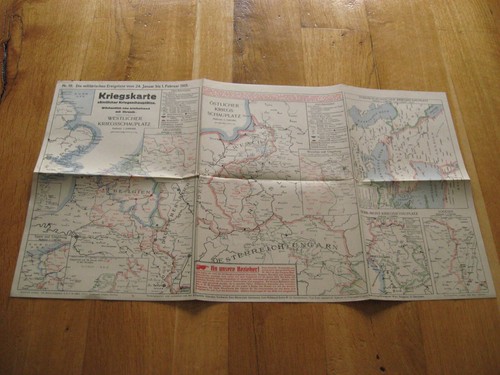 Kriegskarte zum 19 - zum, wk