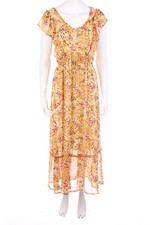 Ohne label maxikleid volants - label,