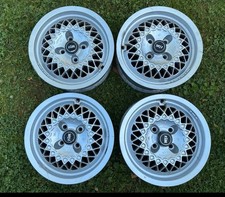 4x Rial Mesh Felgen Oldtimer 6x14 ET33 4x100 N6014433 KBA40261 VW