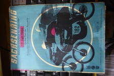 Rennprogramm Sachsenring 1966 Programmheft  DDR Programm WM mit EINTRITTSKARTE