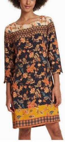 Desigual damen kleid floral - kleid,