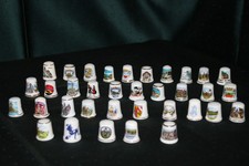 Fingerhüte Porzellan 35