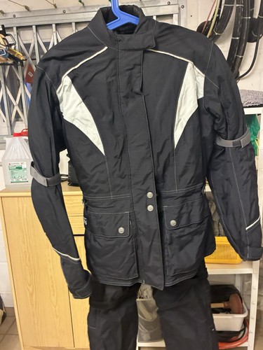 Damenmotorradkombi schwarz - damenmotorradkombi,,