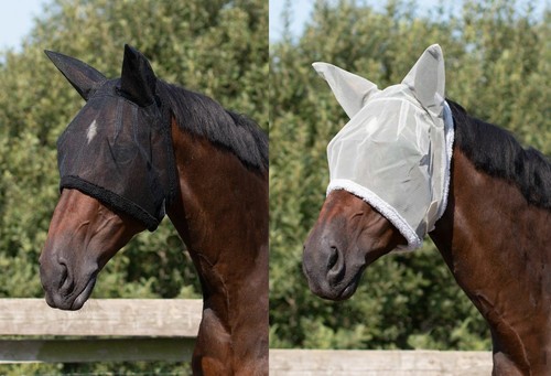 Fliegenmaske mit ohren tragbar - fliegenmaske,