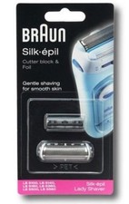 Braun Silk-Epil Ladyshave LS5100 5360 5500 5560 Folie & Fräserpackung SEIDE UND WEICH