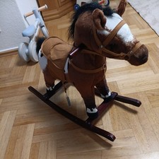 Schaukelpferd Schaukeltier Baby Schaukelspielzeug Mehrfarbig