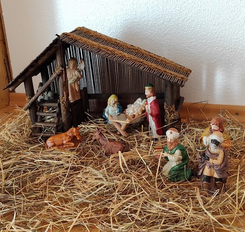 Weihnachtskrippe mit - , 12