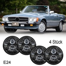 4 Stück LED Scheinwerfer Für Mercedes 560SL 450SL 380SL 300SL 280SL W107 R107 