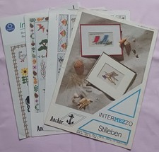 Konvolut Stickvorlagen Kreuzstich diverse Motive Intermezzo von Coats