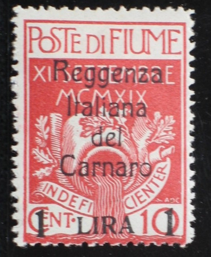 Fiume besetzung der - besetzung, carnaro