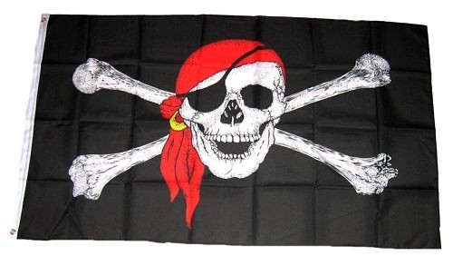 Flagge fahne piraten karibik - flagge, /