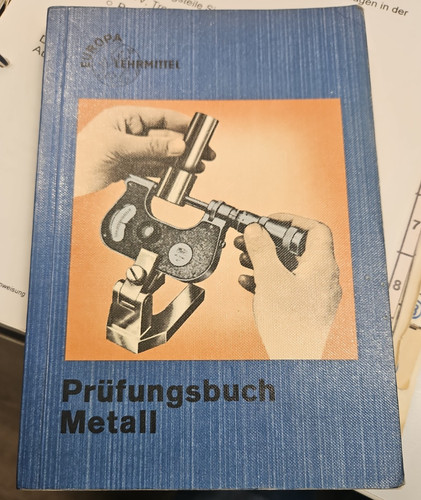 Prüfungsbuch metall schon - metall,,