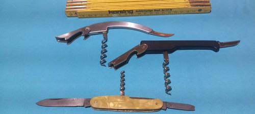 Vintage kellnermesser - vintage, 3x