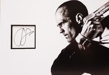 JASON STATHAM signiertes 14x10