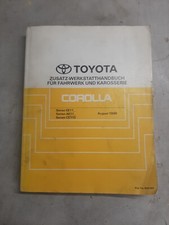 Toyota Corolla "Aug. 1998