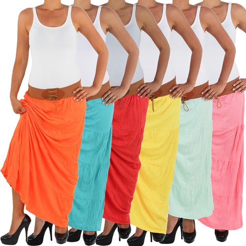 Sommerrock faltenrock boho - sommerrock,