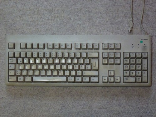 Retro ibm dos 2 tastatur - ibm,