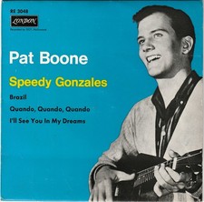 7" EP: PAT BOONE "Speedy