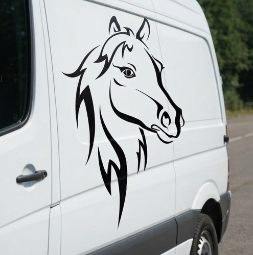Stück pferd autoaufkleber - pferd,