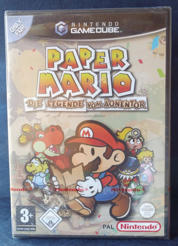 Gamecube paper mario - gamecube:,